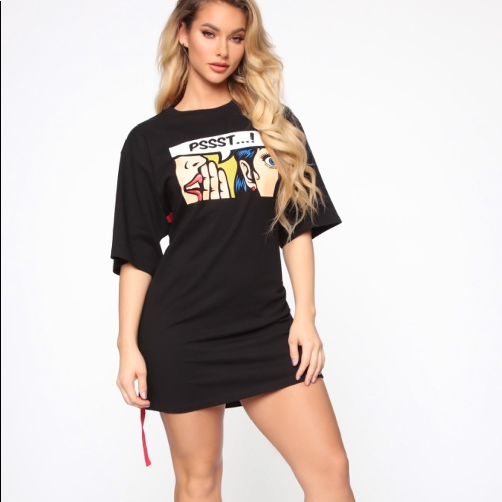 New fashion nova tee shirt dress